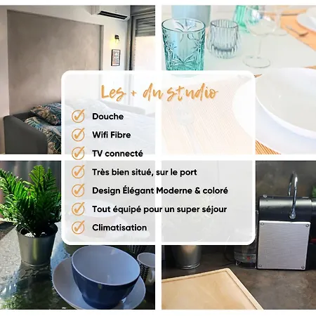 Cosy Cap D'agde Centre Port Апартаменты